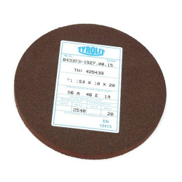 Brousící kotouč plochý elastický, BRUSIVO, 425468 /43373 3043.0015/ - T1 - 300x32x32 mm