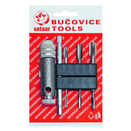 Sada závitořezných bitů, HSS, 2N, 1/4"-8/3016, BIT 4, M3-M10 /948 410/