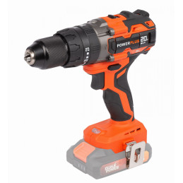 Aku vrtačka s příklepem 20V bezuhlíková (bez AKU) POWDP15220 POWERPLUS