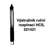 Výstružník ruční rozpínací, HCS 221421
